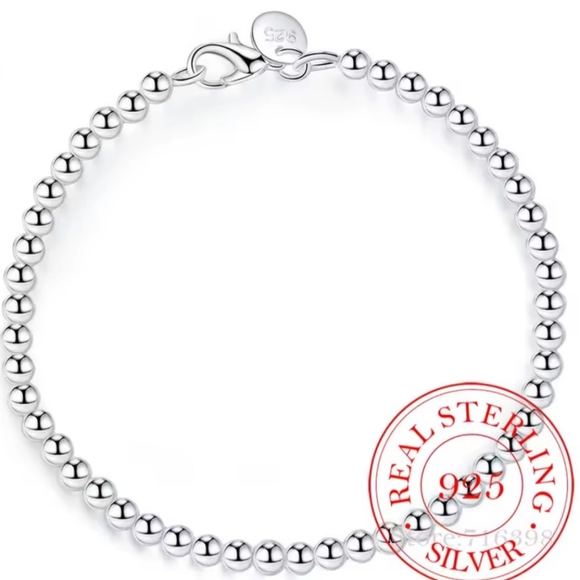 925 Sterling Silver Bracelet - Picture 4 of 8